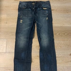 Tokyo 5 blue stylish faded ripped jeans 36 men’s